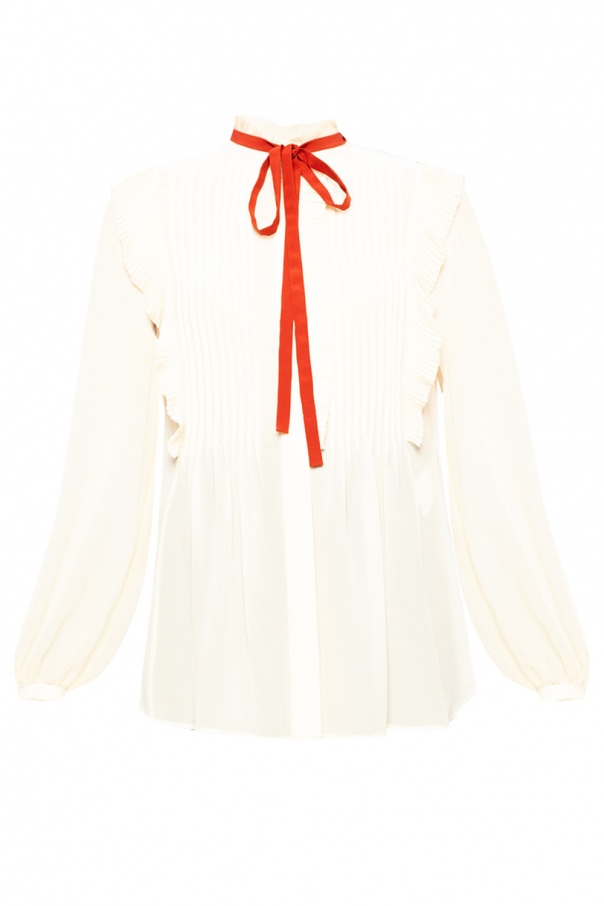 Chloé Self-tie shirt